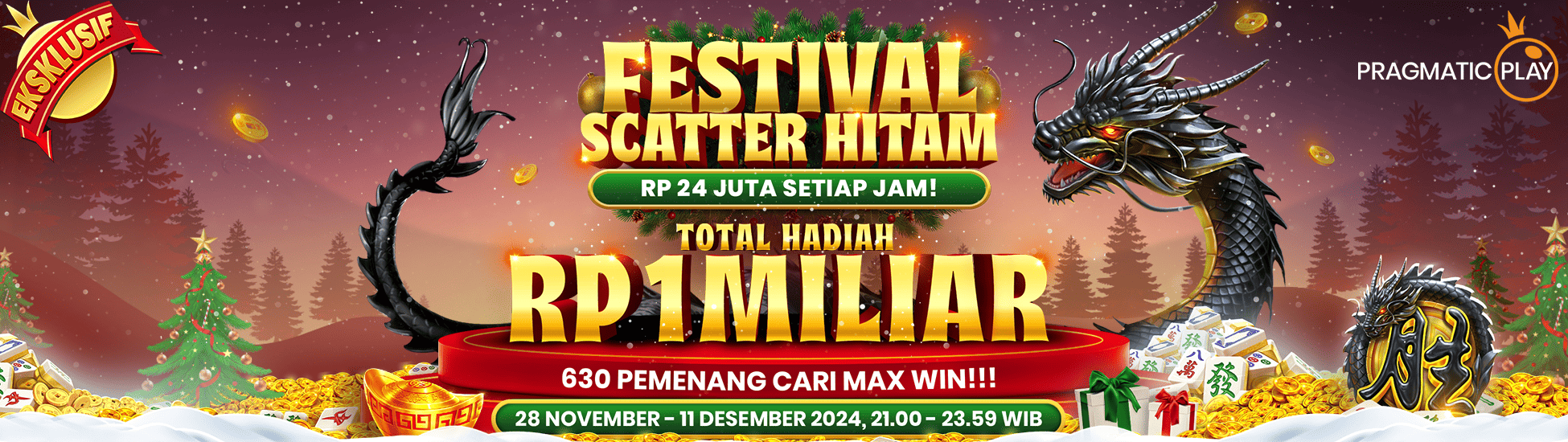 Festival Scatter Hitam