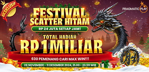 Festival Scatter Hitam