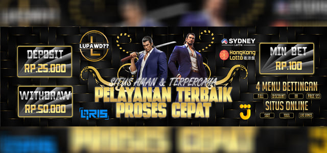 LUPAWD Min Depo 25rb / WD 50rb Situs Slot Casino Togel Bola Terbaik dan Terpercaya